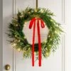 28" Christmas Led Mixed Norfolk And Cedar Wreath With Red Velvet Bow - Wondershop™ -Target Sale Shop GUEST 7fa9e6d2 16ef 405c b698 c7fd9e504efc