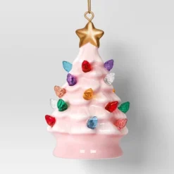 4" Christmas Lit Ceramic Retro Christmas Tree Ornament Pink - Wondershop™ 4 4" Christmas Lit Ceramic Retro Christmas Tree Ornament Pink - Wondershop™ -Target Sale Shop GUEST 80151cf8 2871 4f1c aa4b 7df4754ab6d1