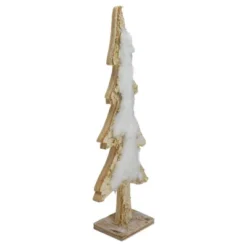 Northlight Wooden Tree With Faux Fur Christmas Decoration - 13.5" - Brown And White -Target Sale Shop GUEST 81e7a27f e755 484c a395 66d015a52413
