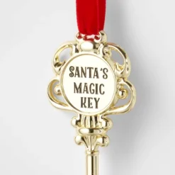 4" 'Santa's Magic Key' Christmas Tree Ornament Gold - Wondershop™ -Target Sale Shop GUEST 8490bddb 6eeb 4177 9fb1 ea4ad701ebbb