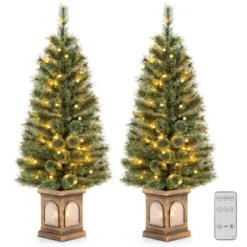 Costway 4 FT Pre-Lit Potted Christmas Tree Pine Needles 3 Dynamic Modes Remote Control 21 Costway 4 FT Pre-Lit Potted Christmas Tree Pine Needles 3 Dynamic Modes Remote Control -Target Sale Shop GUEST 84eab7f9 d16c 42c7 b679 6c685f59ab6a