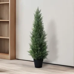 DR.Planzen 3-5FT Artificial Cedar Tree Indoor/Outdoor UV Protection Pre Potted Fake Tree For Decor, Perfect Housewarming Gift 1Pack 12 DR.Planzen 3-5FT Artificial Cedar Tree Indoor/Outdoor UV Protection Pre Potted Fake Tree For Decor, Perfect Housewarming Gift 1Pack -Target Sale Shop GUEST 8567d63a d30b 4e3f bc27 f9cb5fcbe0b0