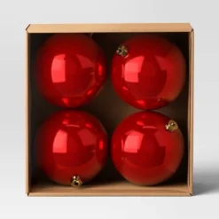 4ct 150mm Christmas Ornament Set Red - Wondershop™ 4 4ct 150mm Christmas Ornament Set Red - Wondershop™ -Target Sale Shop GUEST 8717c2b4 fb95 4c3b bb4c a750b833f0a9