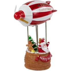 Northlight Musical And Animated Blimp And Santa Christmas Decoration - 8.5" - Red And White -Target Sale Shop GUEST 871e3a26 3241 45be bcb1 308104acd6ca