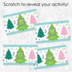 Big Dot Of Happiness Merry And Bright Trees - Colorful Whimsical Christmas Party Gift Exchange Game Scratch Off Cards - 22 Count -Target Sale Shop GUEST 8d24f1f8 d139 42d7 b13a 536ebda9359f