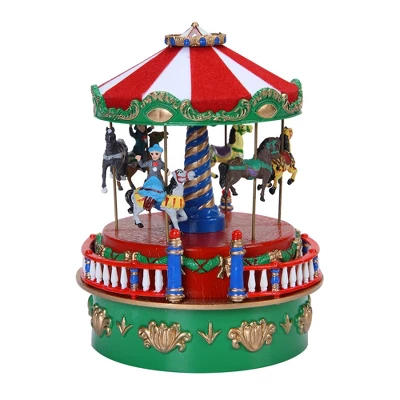 Mr. Christmas Animated Mini Carnival Music Box Christmas Decoration 5 Mr. Christmas Animated Mini Carnival Music Box Christmas Decoration - Image 5