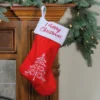 Northlight 15.75" Red And White Merry Christmas Tree Stocking With Cuff -Target Sale Shop GUEST 9ec65df5 1f79 4cde 84b4 276506d8459e
