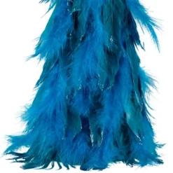 Northlight Two-Tone Layered Glitter Feather Cone Tree Christmas Decoration - 19.5" - Turquoise -Target Sale Shop GUEST 9fefa67d 6f79 4075 8e52 8ededd6a66a0