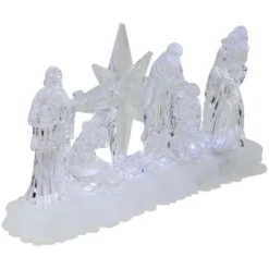 Northlight LED Lighted Nativity Scene Acrylic Christmas Decoration - 12.25" -Target Sale Shop GUEST a0e4a059 ca60 4c76 9ed2 a696af156ec7