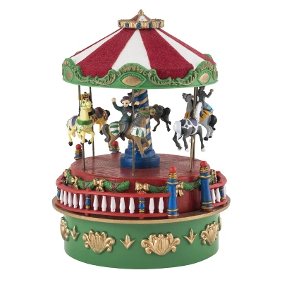 Mr. Christmas Animated Mini Carnival Music Box Christmas Decoration 1 Mr. Christmas Animated Mini Carnival Music Box Christmas Decoration