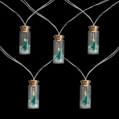 Northlight 10-Count Tree In A Bottle Christmas String Lights - LED Warm White - 3' Clear Wire 2 Northlight 10-Count Tree In A Bottle Christmas String Lights - LED Warm White - 3' Clear Wire - Image 2