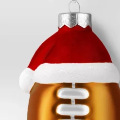 Christmas Glass Football With Santa Hat Ornament - Wondershop™ 3 Christmas Glass Football With Santa Hat Ornament - Wondershop™ -Target Sale Shop GUEST a30bccba a93d 43f3 aef3 bc8dc7895cc4