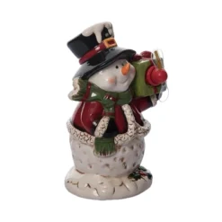 Transpac Dolomite Light Up Snowman With Gift Box And Music - Festive Christmas Decorative Object For Holiday Cheer -Target Sale Shop GUEST aed0ccd6 2fe7 4c6b b600 85139e3e37f9