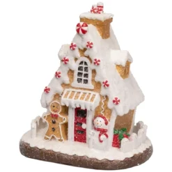 Northlight Snowy Gingerbread Peppermint House With Snowman Christmas Decoration - 11" -Target Sale Shop GUEST b0ca5ab6 4bd0 4ef9 b9cf 434130b45f91