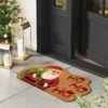 1'6"x2'6" Christmas Santa 'Ho Ho Ho' Coir Doormat Red - Wondershop™: Outdoor Novelty Rug, Medium Pile, Latex Backing -Target Sale Shop GUEST b1d199f1 9d24 4690 bc99 d0b96299de0b