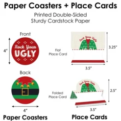 Big Dot Of Happiness Ugly Sweater - Holiday And Christmas Party Paper Charger And Table Decorations - Chargerific Kit - Place Setting For 8 -Target Sale Shop GUEST b871d21c 956c 42c2 8be9 5e15d8981491