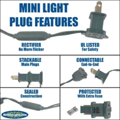 Novelty Lights 50 Light LED Christmas Mini Light Set (Green Wire, 25 Feet) -Target Sale Shop GUEST bb3612b2 52dc 4084 beb4 0d720beae7eb