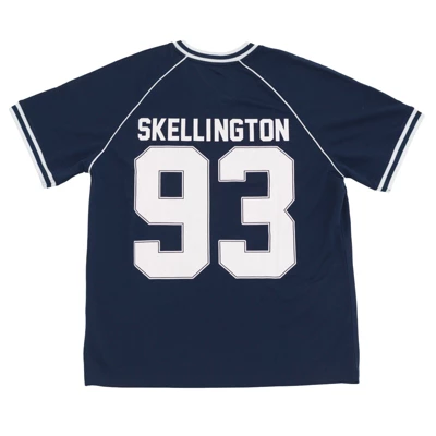 Disney Nightmare Before Christmas Jack Skellington Mesh Soccer Jersey Athletic V-neck Raglan T-Shirt Adult 1 Disney Nightmare Before Christmas Jack Skellington Mesh Soccer Jersey Athletic V-neck Raglan T-Shirt Adult