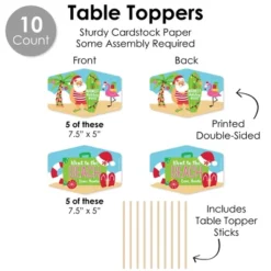 Big Dot Of Happiness Tropical Christmas - Beach Santa Holiday Party Supplies Decoration Kit - Decor Galore Party Pack - 51 Pieces 12 Big Dot Of Happiness Tropical Christmas - Beach Santa Holiday Party Supplies Decoration Kit - Decor Galore Party Pack - 51 Pieces -Target Sale Shop GUEST c2e33bca 5452 43fd a5a1 998d76963a92