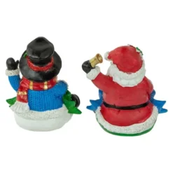 Northlight Santa "Noel" And Snowman "Joy" Glitter Christmas Stocking Holders - 5" - Set Of 2 -Target Sale Shop GUEST c4a3c21a 0732 4b1f 9e4e 2e6d5996212a