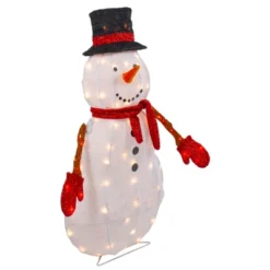 Northlight 32" Lighted 3D Chenille Snowman In Top Hat Outdoor Christmas Decoration 7 Northlight 32" Lighted 3D Chenille Snowman In Top Hat Outdoor Christmas Decoration -Target Sale Shop GUEST cae581a5 552c 4de8 b7a0 14e6e4b8c6f9