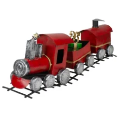 Northlight Triple Car Metal Train Christmas Decoration - 15" - Red And Silver -Target Sale Shop GUEST cb4dbc20 1ab5 4211 a925 8717e2062f6b