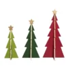 Transpac Set Of 3 MDF Triangle Tree Sculptures Multicolor Decorative Objects For Christmas Holiday Tabletop Decor -Target Sale Shop GUEST ce109d38 c491 4ce4 844d d71d075b7f75