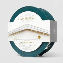 175ct LED Christmas Icicle Lights Spool Warm White With White Wire - Wondershop™ 6 175ct LED Christmas Icicle Lights Spool Warm White With White Wire - Wondershop™ -Target Sale Shop GUEST ceec7953 1a97 4b6a a5e1 0e765a4577d4