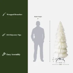 LuxenHome 6Ft Holiday Artificial Pampas Grass Tree In Natural Ivory Beige 9 LuxenHome 6Ft Holiday Artificial Pampas Grass Tree In Natural Ivory Beige -Target Sale Shop GUEST d4b960a5 9243 4df0 be88 4e5b68d1aaec