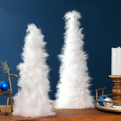 Northlight Layered Wispy Feather Cone Tree Christmas Decoration - 19.5" - Winter White 6 Northlight Layered Wispy Feather Cone Tree Christmas Decoration - 19.5" - Winter White -Target Sale Shop GUEST d6c6aa7f 541f 472c 95df 2d9a9c2187cd 1