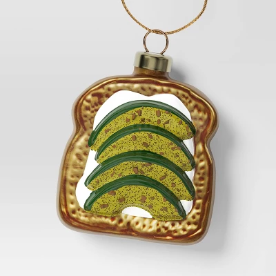 Christmas Gift Ornament Set 3pc Glass Brunch - Wondershop™ 3 Christmas Gift Ornament Set 3pc Glass Brunch - Wondershop™ - Image 3