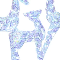 LuxenHome 3-Piece Multi-Color Snowflake Deer Family Outdoor Holiday Decoration With 460 Lights -Target Sale Shop GUEST df0542cf c11d 4354 ba1e 4f419c5f2391