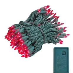 Novelty Lights 46.5 Feet 140 Light Incandescent Chasing Christmas String, 16 Function Controller On Green Wire, UL Listed -Target Sale Shop GUEST e0813dd3 712a 4051 ad01 ff8c66a8ef31