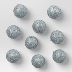 9pc Tinsel Ball Christmas Tree Ornament Set - Wondershop™ -Target Sale Shop GUEST e12e2925 9c1c 41cf a7fa fe407c992bdc