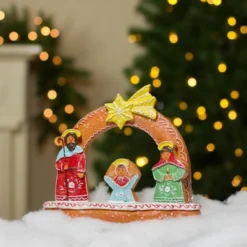 Northlight Glitter Dusted Gingerbread Holy Family Christmas Nativity Decoration - 8" -Target Sale Shop GUEST e387bbeb 0953 4563 8cb8 13bac1d83f15