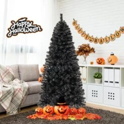 Costway 6/7 FT Artificial Halloween Christmas Tree With Bendable Top Section 726/1050 Branch Tips 260/340 Lights -Target Sale Shop GUEST e44c2c15 8099 4e35 beb7 3881925af097