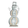 Transpac 23.23 In Silver Beaded Snowman Decor For Christmas - Metal Decorative Object For Holiday Cheer -Target Sale Shop GUEST e796ed4c 56f6 42d6 8d97 80801b04eac9