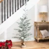 Northlight Frosted Slim Pine Artificial Christmas Tree In Burlap Base - 5' - Unlit -Target Sale Shop GUEST e9183639 2ebc 4a0c 858e 8644075c99f5