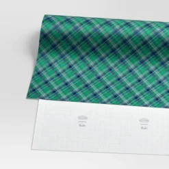 40" 125 Sq Ft Christmas Roll Wrap Green/Blue Plaid - Wondershop™ -Target Sale Shop GUEST ea48c0e7 8630 4a2d 86e5 7d9204a70b5f