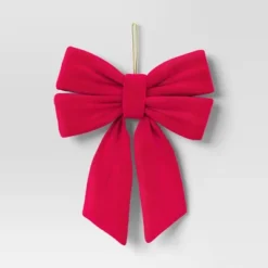 12" Christmas Velvet Bow - Wondershop™ -Target Sale Shop GUEST ea75d7dc 4901 4c65 a46a 32dddcc45d72
