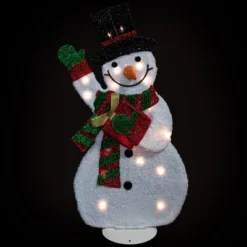 Northlight Lighted Waving Snowman Outdoor Christmas Decoration - 32" - Clear Lights -Target Sale Shop GUEST ed447cb4 4ce9 4297 a82e 926af16ffb92