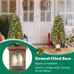 Costway 4 FT Pre-Lit Potted Christmas Tree Pine Needles 3 Dynamic Modes Remote Control 17 Costway 4 FT Pre-Lit Potted Christmas Tree Pine Needles 3 Dynamic Modes Remote Control -Target Sale Shop GUEST efbd93c4 e60a 4f14 9c00 dc84a305f1e8