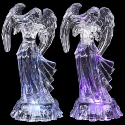 Northlight LED Lighted Color Changing Angel Acrylic Christmas Decorations - 9" - Set Of 2 8 Northlight LED Lighted Color Changing Angel Acrylic Christmas Decorations - 9" - Set Of 2 -Target Sale Shop GUEST f0a99a72 0f9c 4d26 9886 409508c909c4