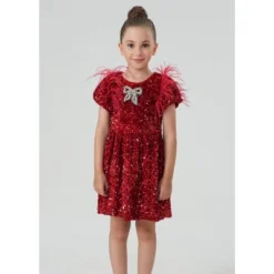 2Bunnies Girls' Christmas New Year Holiday Party Sequin Dress Feather Puff Sleeve 8 2Bunnies Girls' Christmas New Year Holiday Party Sequin Dress Feather Puff Sleeve -Target Sale Shop GUEST f1c4b57c f24f 4ab9 abf3 e64cc1b9af50