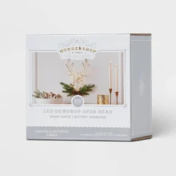 LED Dewdrop Deer Head With Faux Greenery Christmas Novelty Silhouette Light - Wondershop™ -Target Sale Shop GUEST f7e291ba 3e1f 4d7c 8b02 bd99d5a05ee0